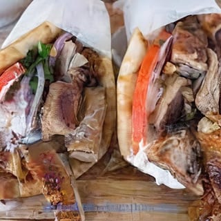 Pork Souvlaki Gyro