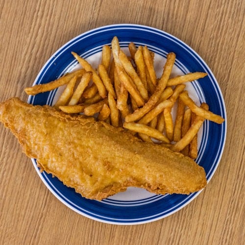 Fried Haddock.