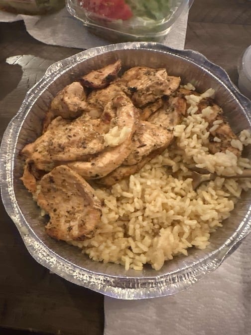 Chicken Grilled Strips.