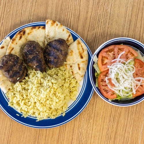 Beef Bifteki.